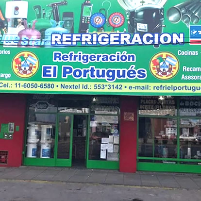 Refrigeracion El Portugues. Jose C Paz. Moreno. Buenos Aires